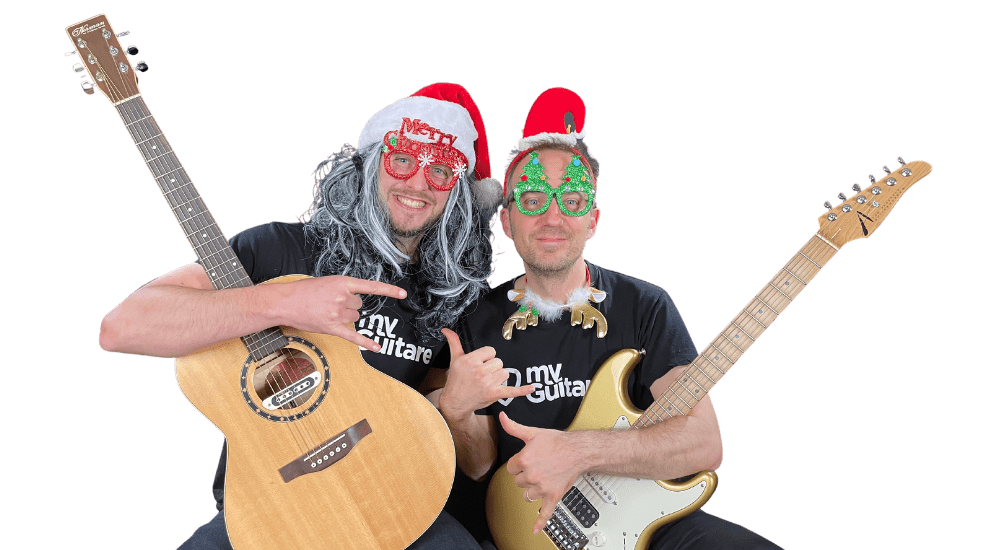 3 chansons de Noël faciles à jouer - cours de guitare débutant